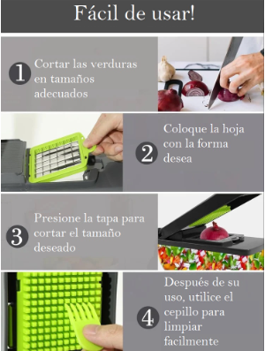 Picador De Verduras y frutas 14 Piezas