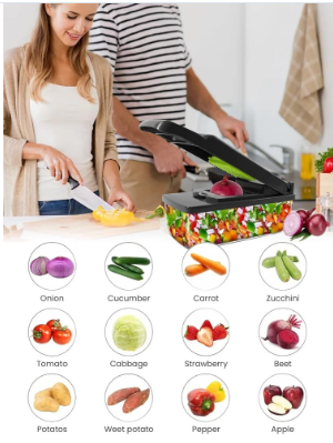 Picador De Verduras y frutas 14 Piezas